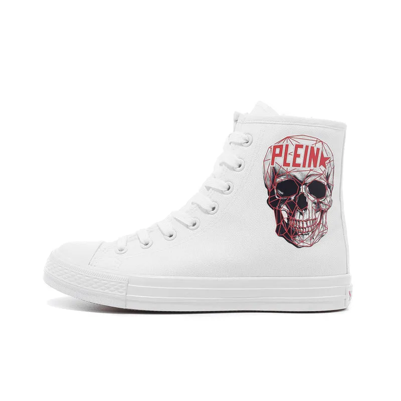 Nanccy Flat Bottom Fashionable High Top Shoes
