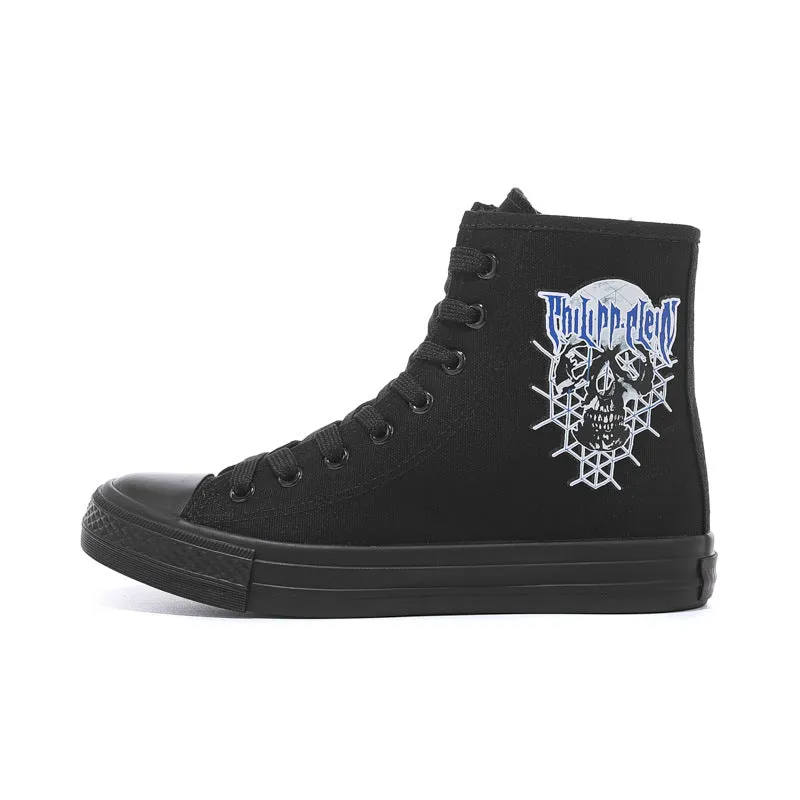 Nanccy Flat Bottom Fashionable High Top Shoes