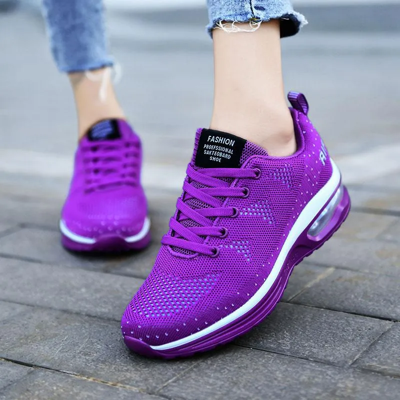 Nanccy_ Women's Walking Orthopedic Tennis Shoes Running Sneakers Gym Shoes