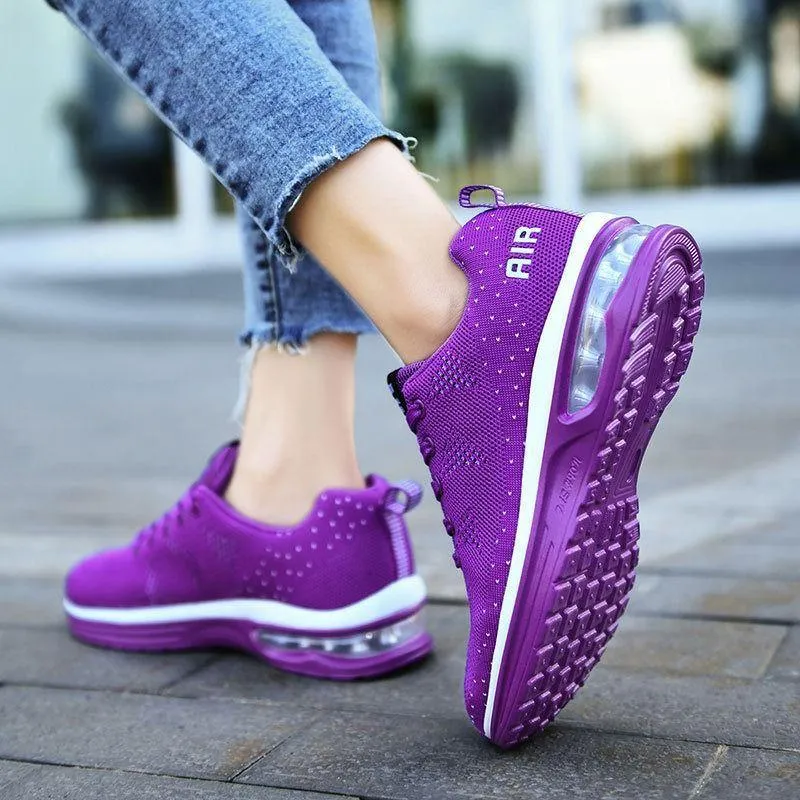 Nanccy_ Women's Walking Orthopedic Tennis Shoes Running Sneakers Gym Shoes
