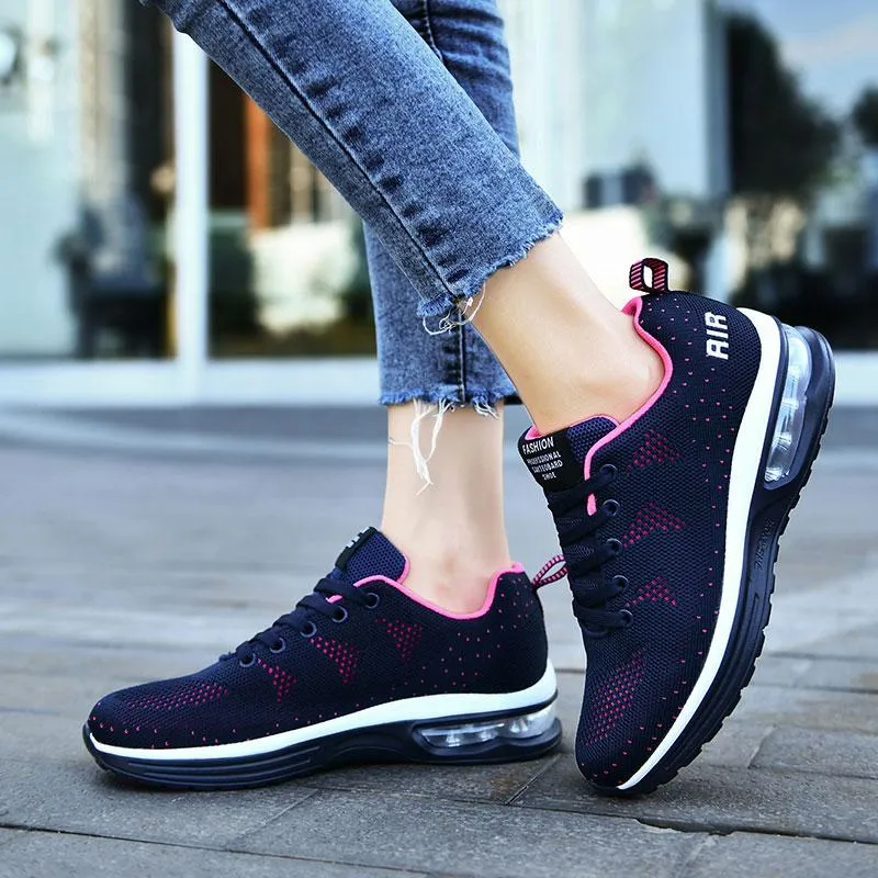 Nanccy_ Women's Walking Orthopedic Tennis Shoes Running Sneakers Gym Shoes