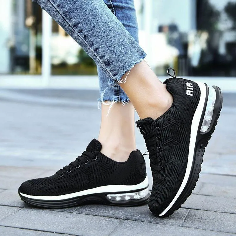 Nanccy_ Women's Walking Orthopedic Tennis Shoes Running Sneakers Gym Shoes