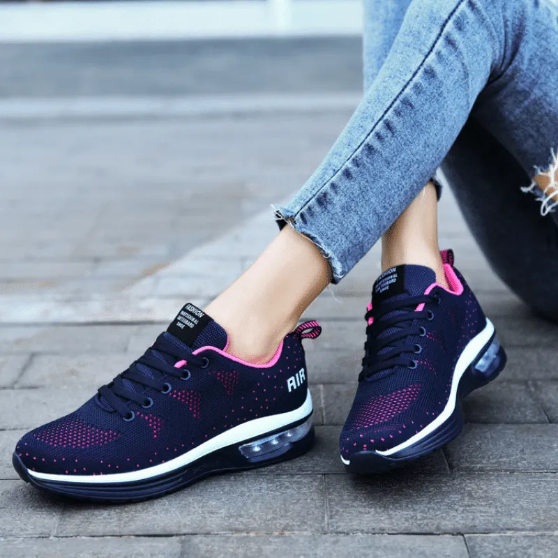 Nanccy_ Women's Walking Orthopedic Tennis Shoes Running Sneakers Gym Shoes
