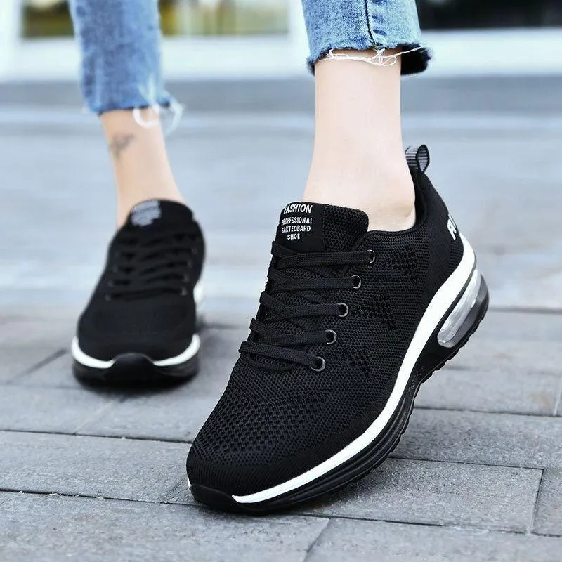 Nanccy_ Women's Walking Orthopedic Tennis Shoes Running Sneakers Gym Shoes