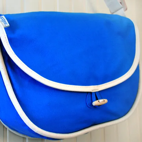 Natural Cotton Messenger Bag