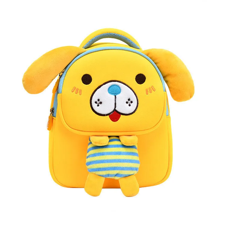 New Korean Children's Schoolbag Cartoon Anti-lost Mini Backpack