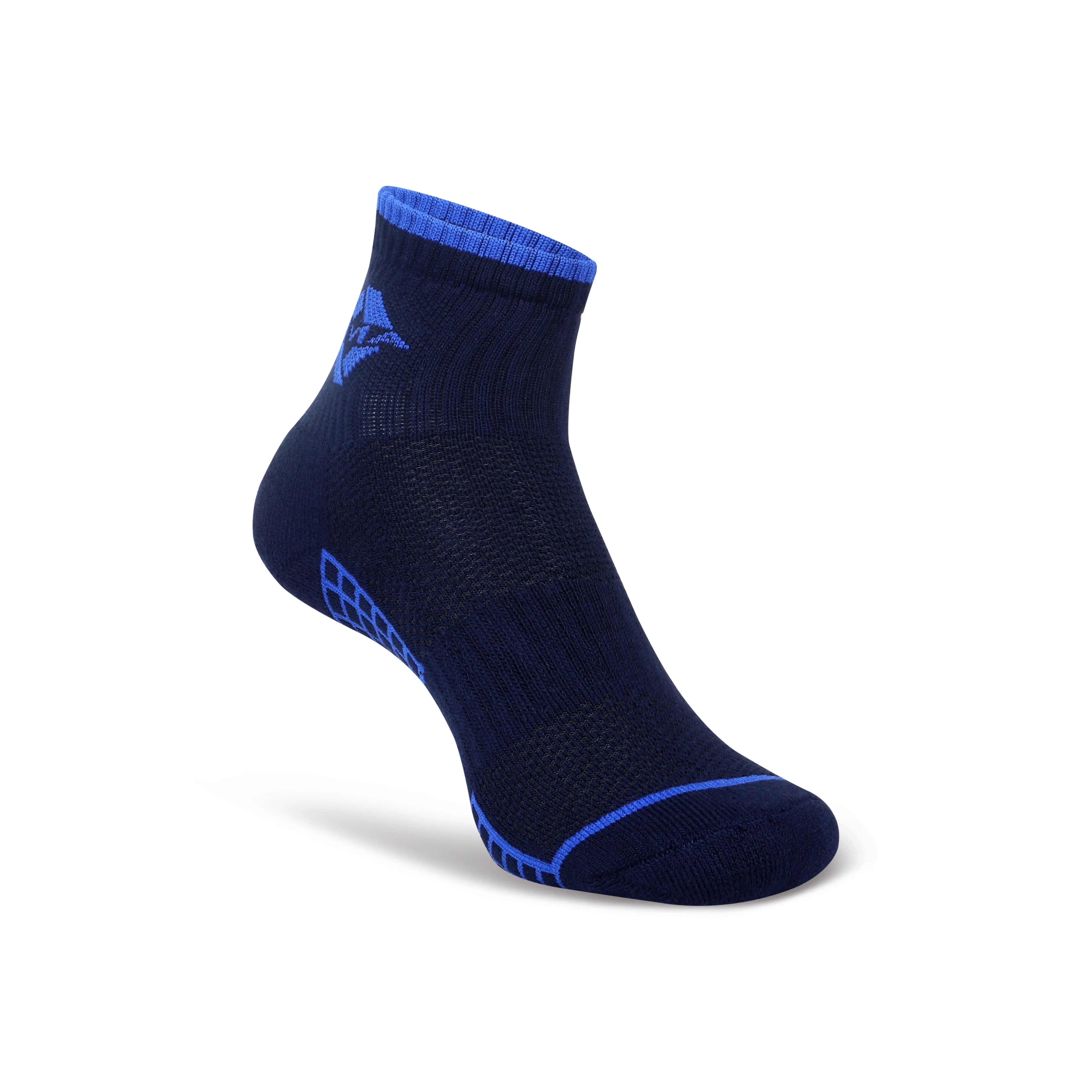 NIVIA CUBE SPORTS SOCKS HIGH ANKLE (NAVY)