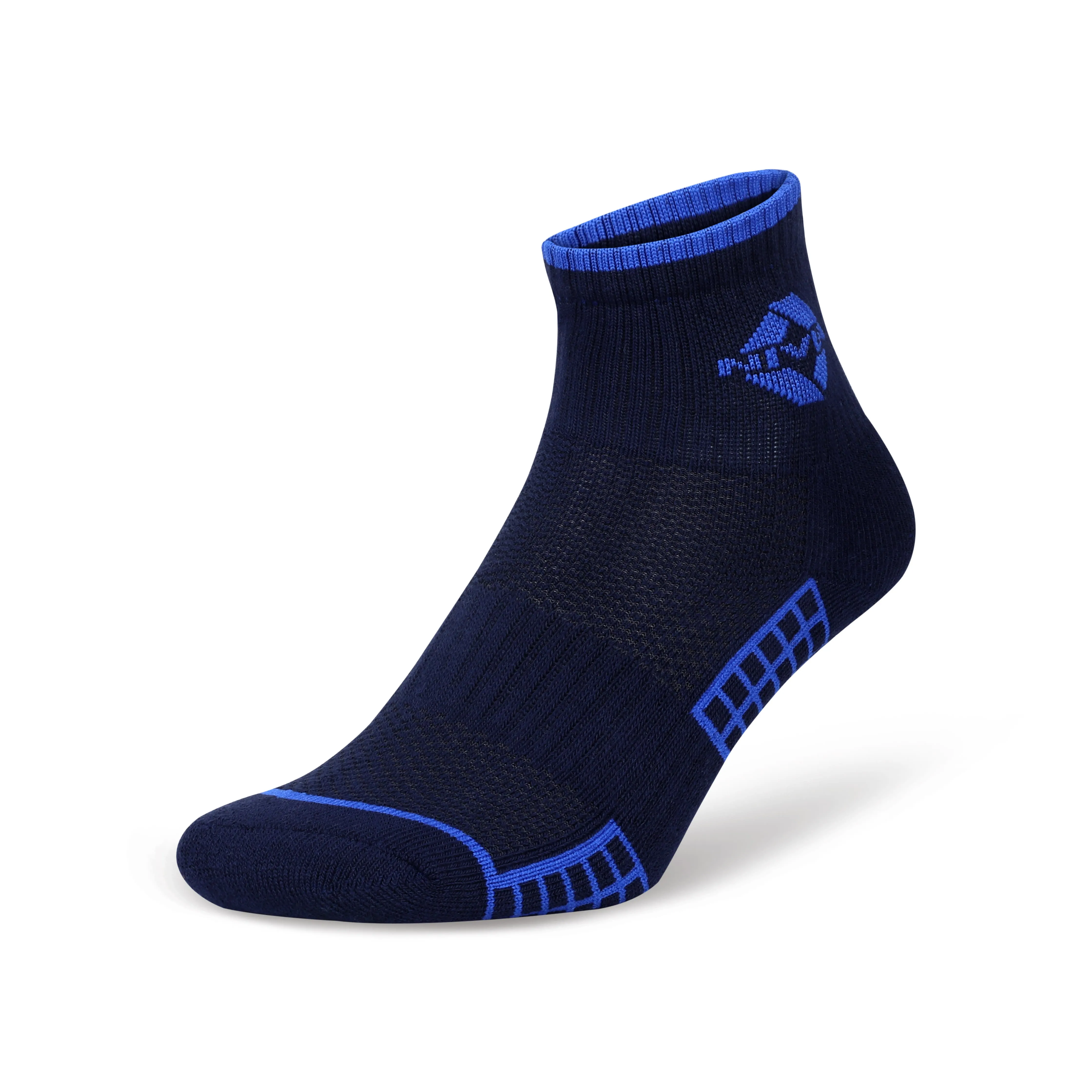 NIVIA CUBE SPORTS SOCKS HIGH ANKLE (NAVY)