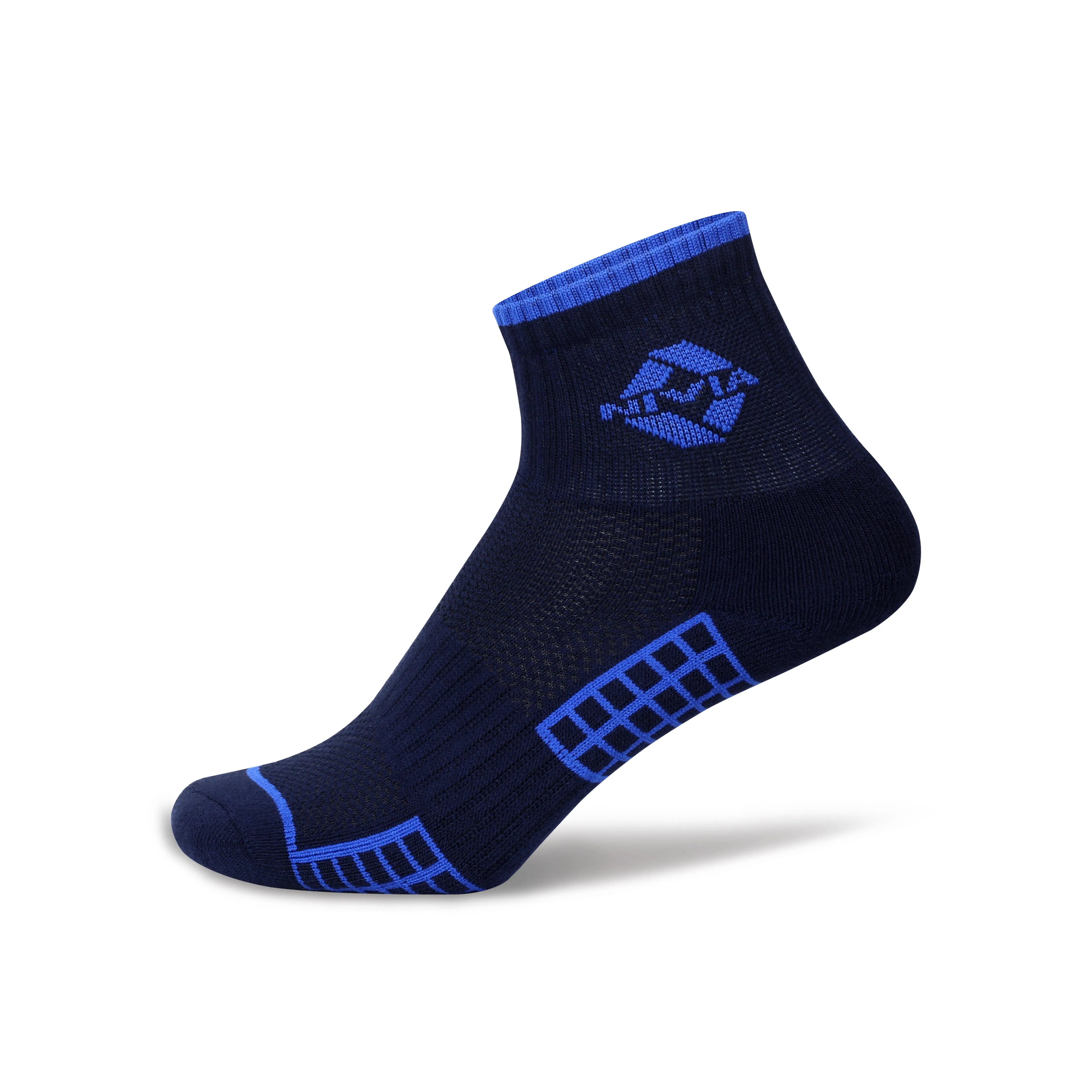 NIVIA CUBE SPORTS SOCKS HIGH ANKLE (NAVY)