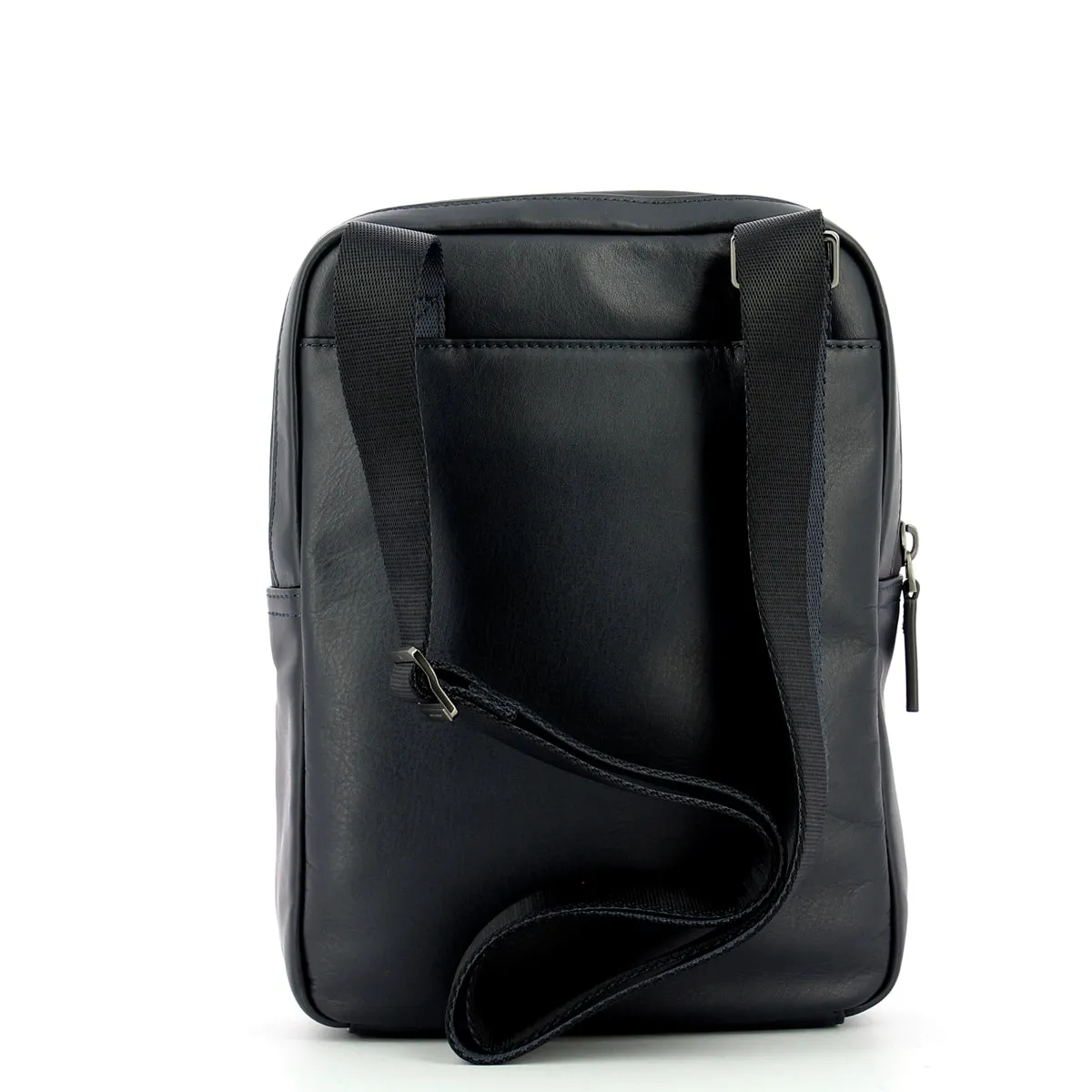 Piquadro - Organised leather crossbody Urban - CA1816UB00 - BLU