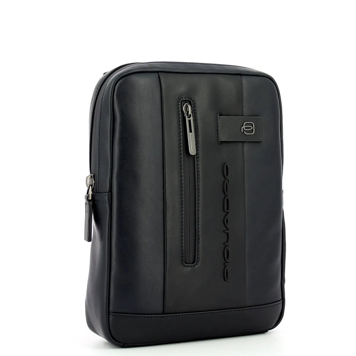 Piquadro - Organised leather crossbody Urban - CA1816UB00 - BLU