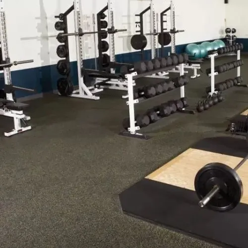 Premium Heavy Duty Rubber Gym Flooring Rolls Non-Slip Durable Fitness Flooring