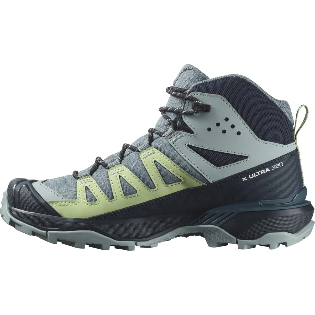 Salomon Women's X Ultra 360 Gore-Tex Mid Trail Boots (Trooper/Carbon/Arona)