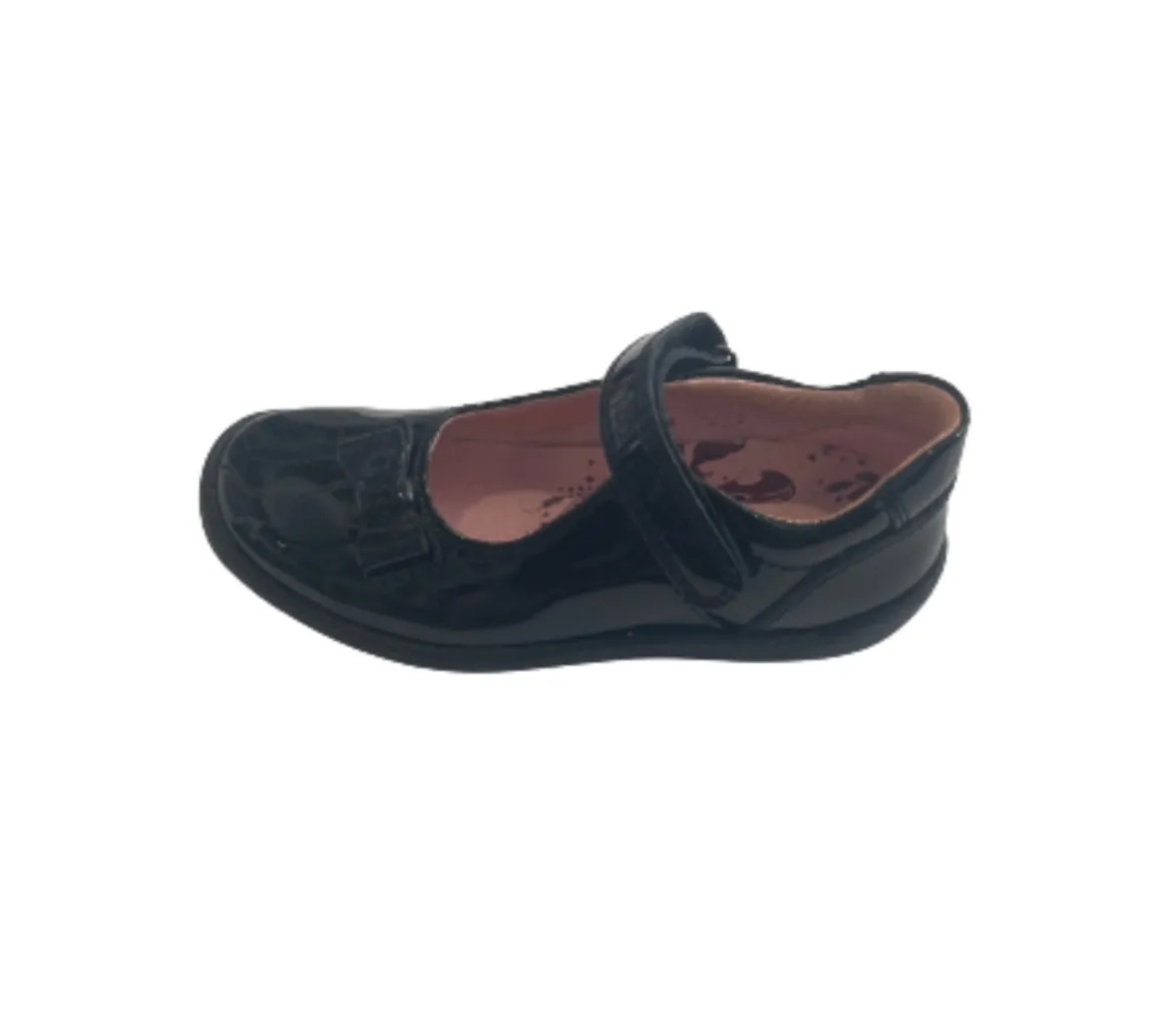 Start Rite Black Patent Giggle