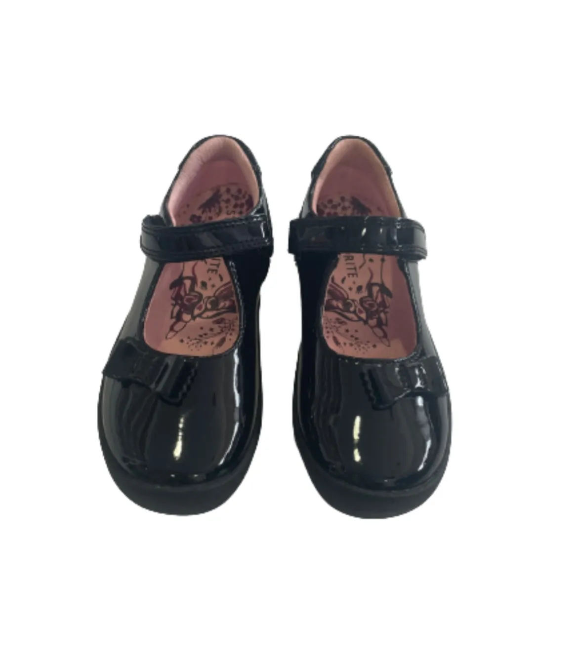 Start Rite Black Patent Giggle