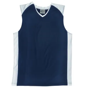 The Contrast Basketball Singlet | Mens