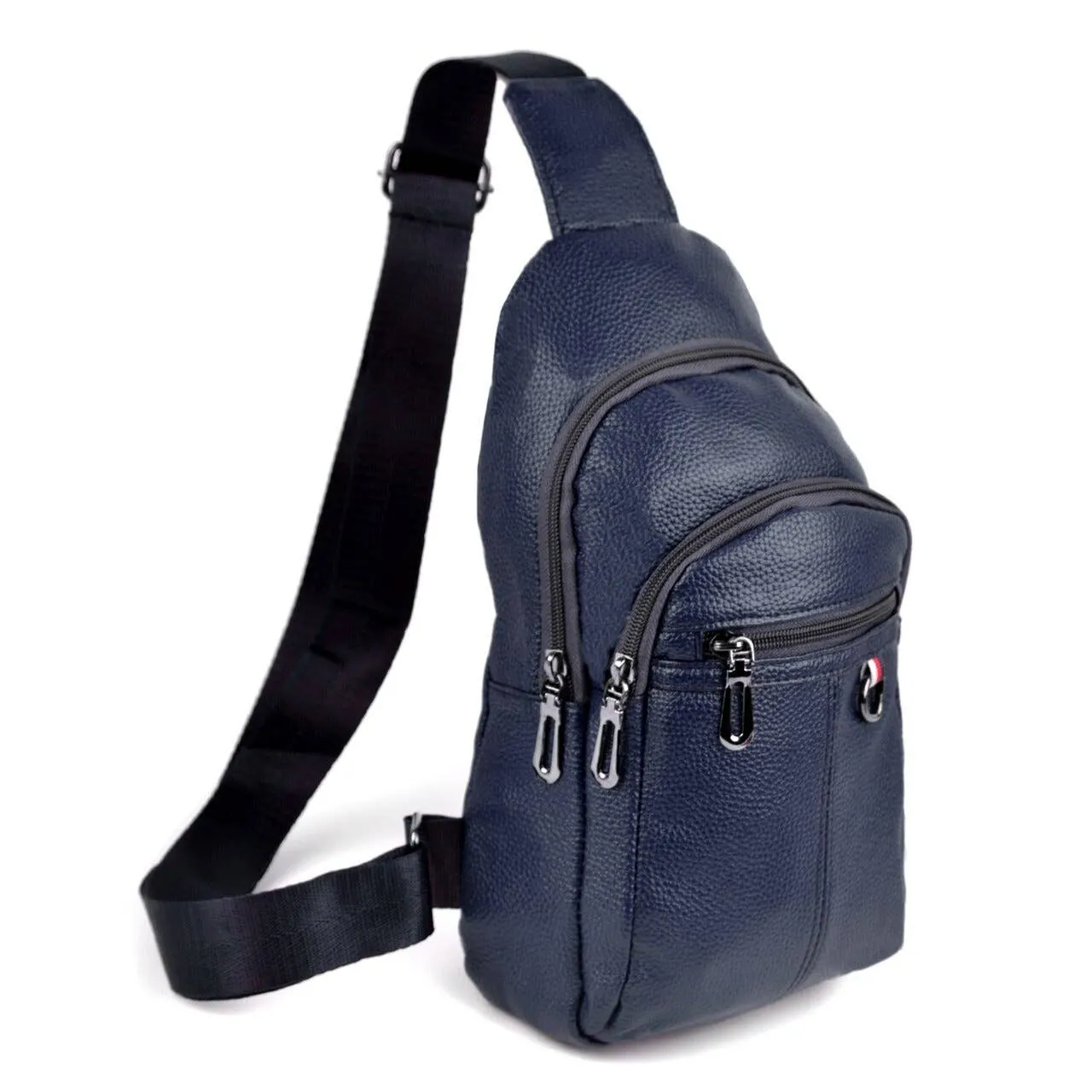 Vegan Leather Crossbody Sling Shoulder Bag