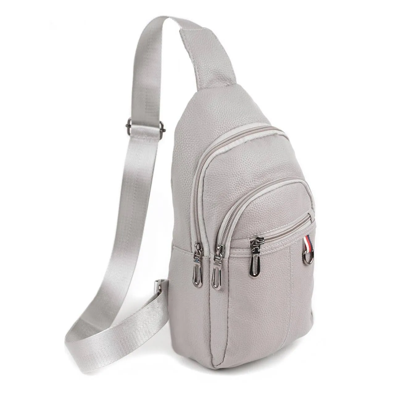 Vegan Leather Crossbody Sling Shoulder Bag