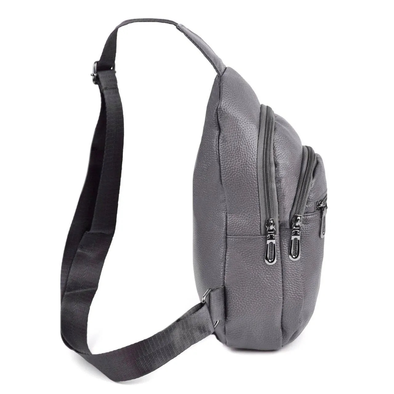 Vegan Leather Crossbody Sling Shoulder Bag