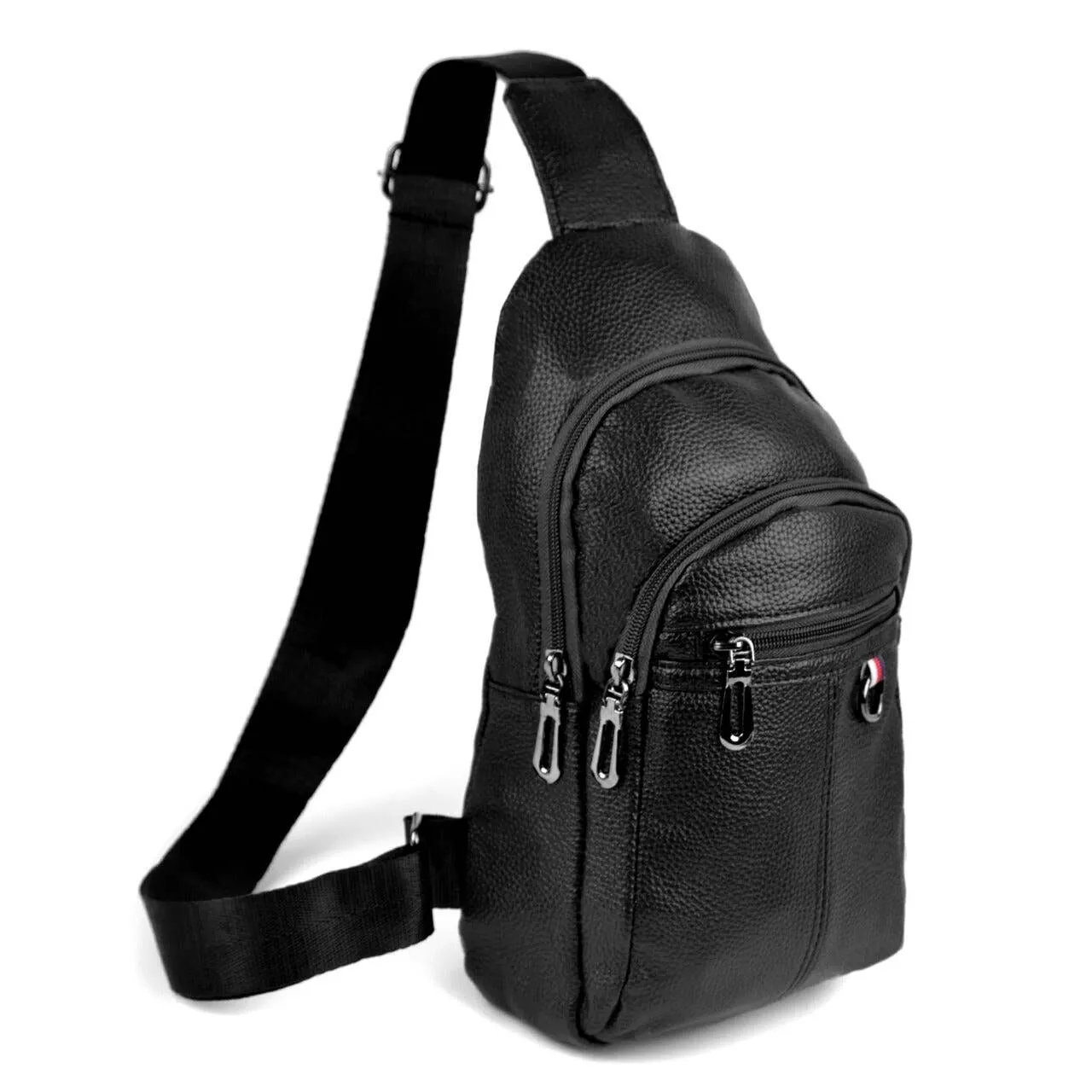 Vegan Leather Crossbody Sling Shoulder Bag