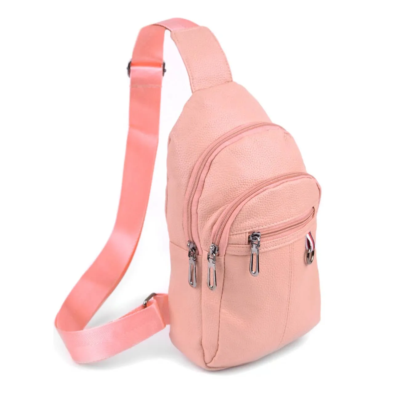 Vegan Leather Crossbody Sling Shoulder Bag