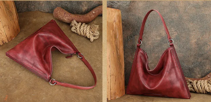 Womens Black Leather Tote Cross Shoulder Bag