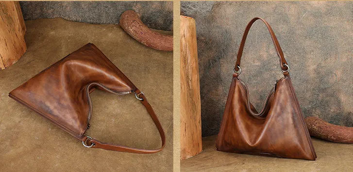 Womens Black Leather Tote Cross Shoulder Bag