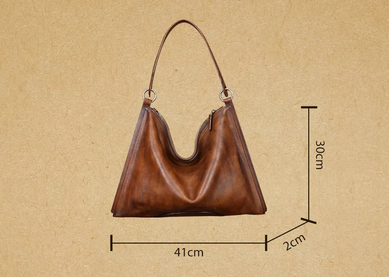 Womens Black Leather Tote Cross Shoulder Bag