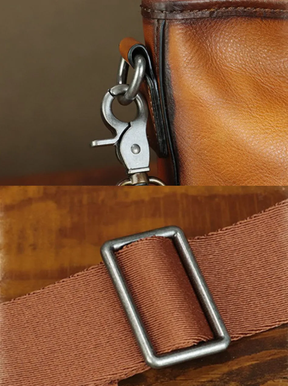 Womens Green Leather Tote Handbags Genuine Leather Handbags For Women