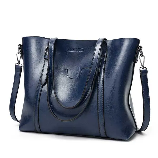 Women's Leather Handbag Tote