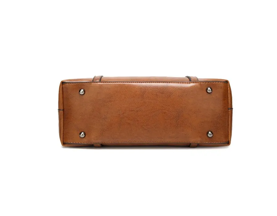 Women's Leather Handbag Tote